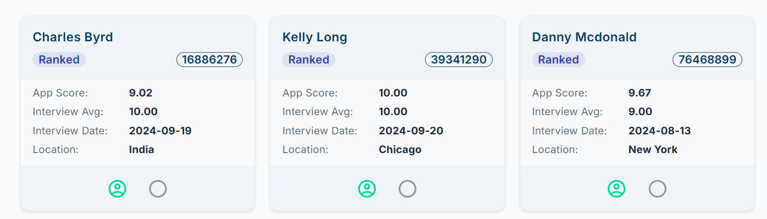 Flexible Ranking for Candidate Selection